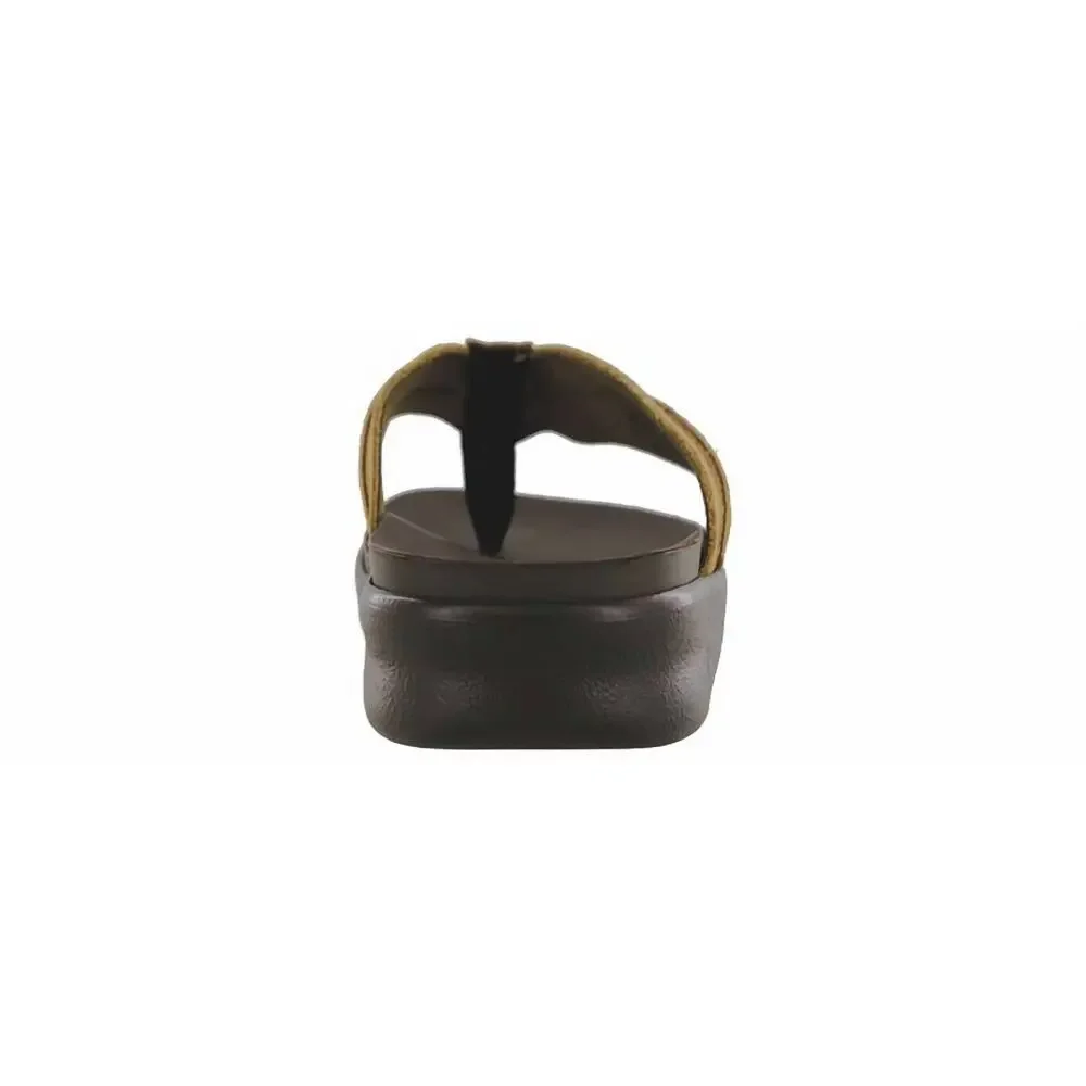 SAS Escape Stampede Flip-Flop Comfort Thong Sandal 10 W - Wide